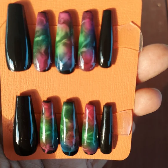Black Dragon Nails